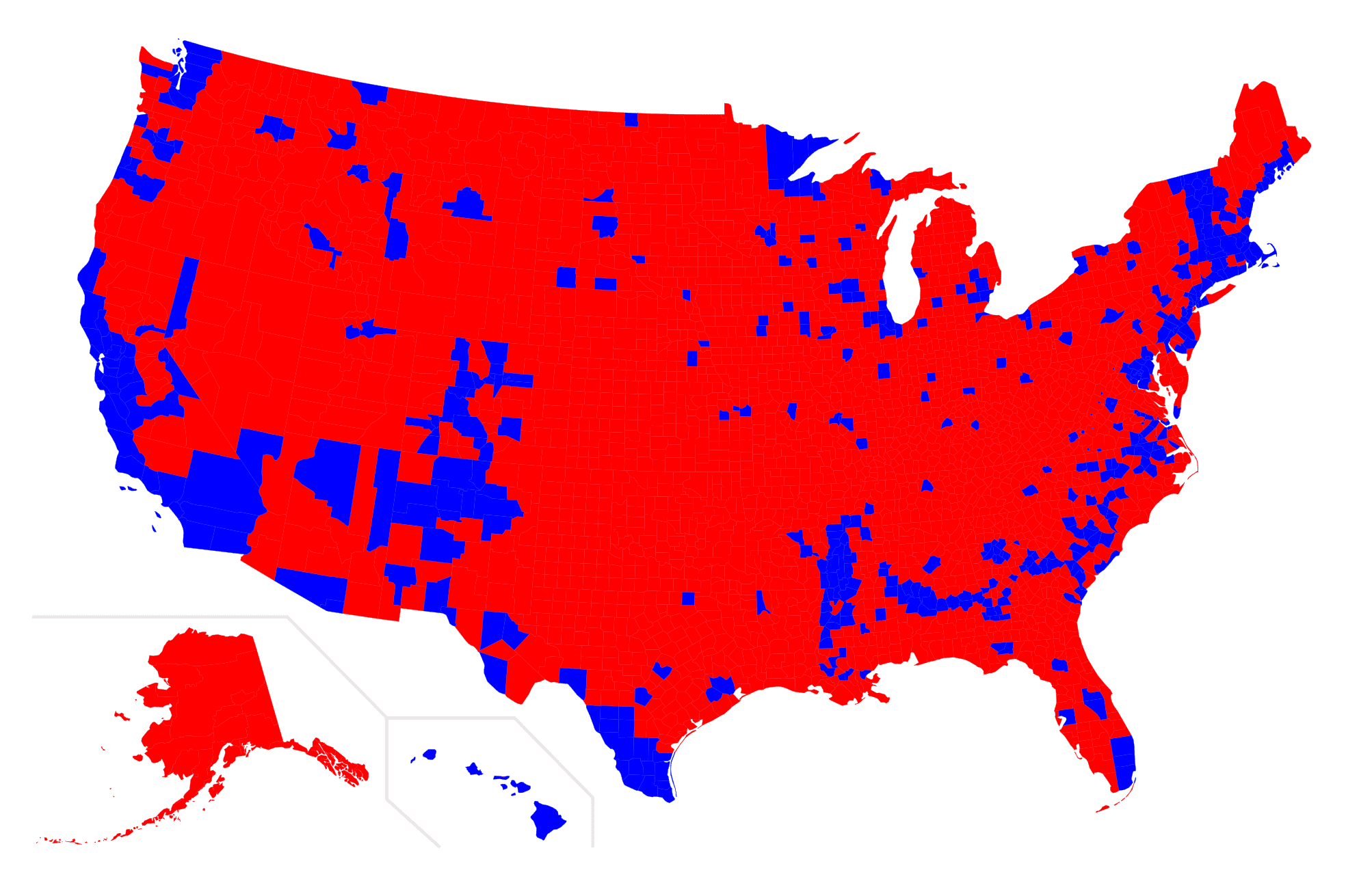 Electoral County Map